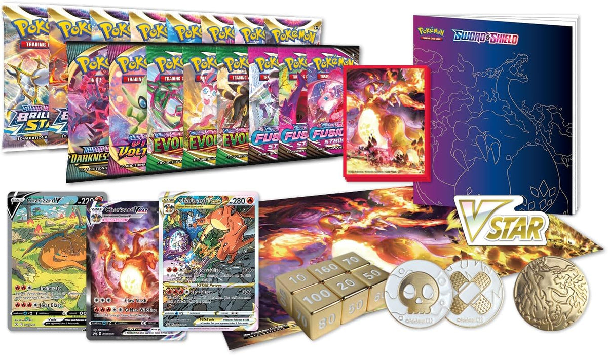 Pokemon Charizard Ultra Premium Collection contents