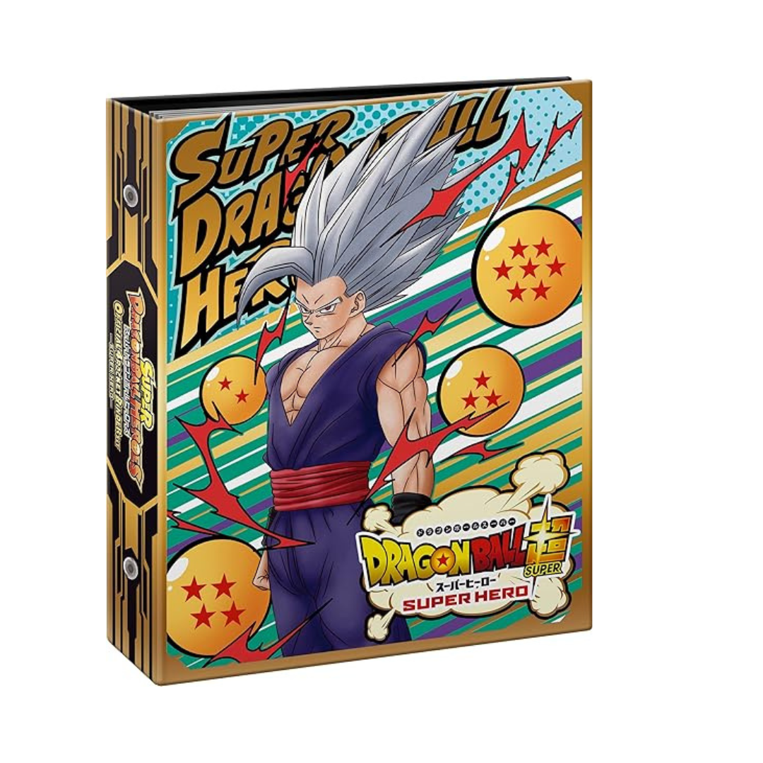 BANDAI Super Dragon Ball Heroes Official 4 Pocket Binder Set - SUPER HERO