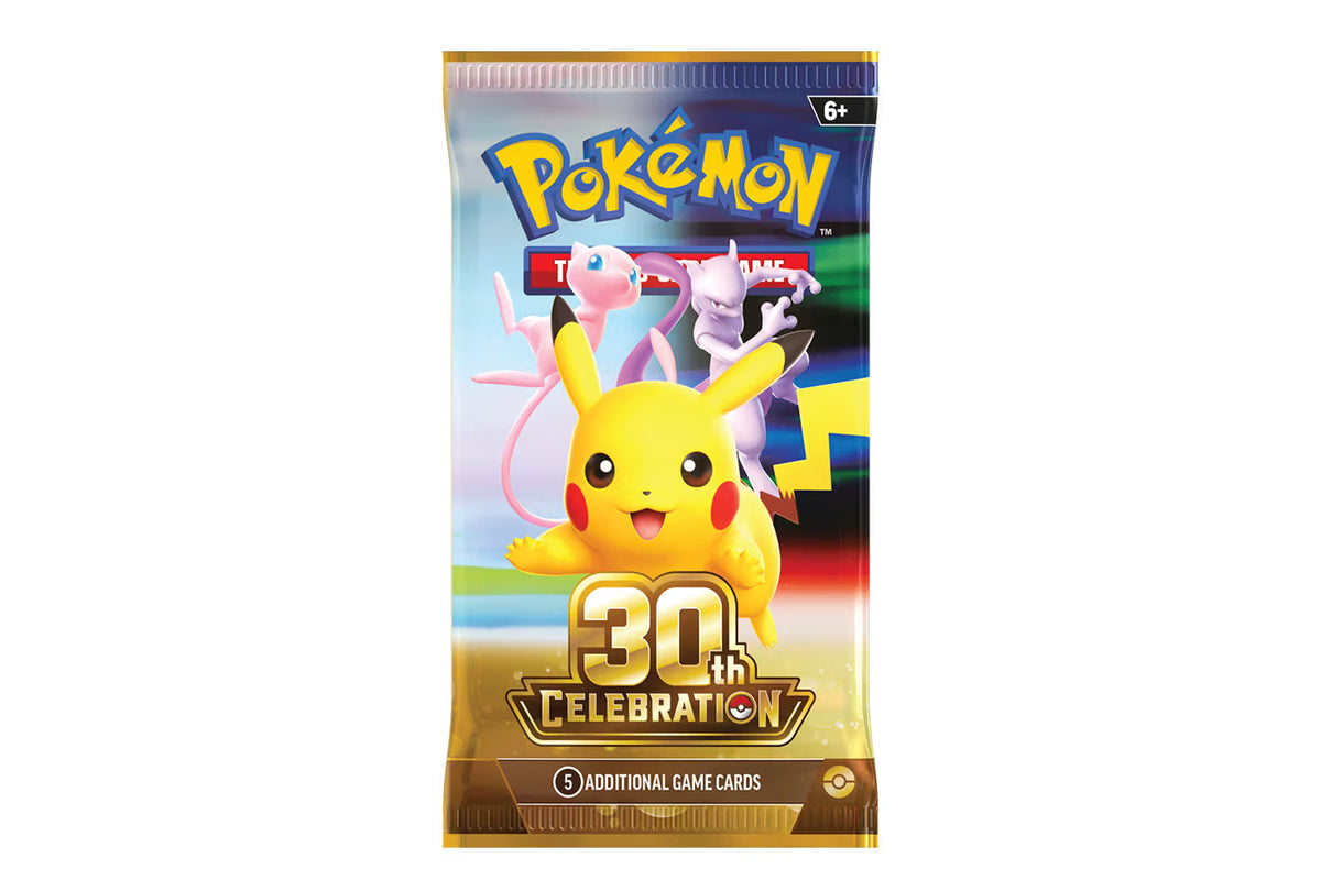 Pokemon MEGA Expansion Pack "30th CELEBRATION" 1 Pack Set - English