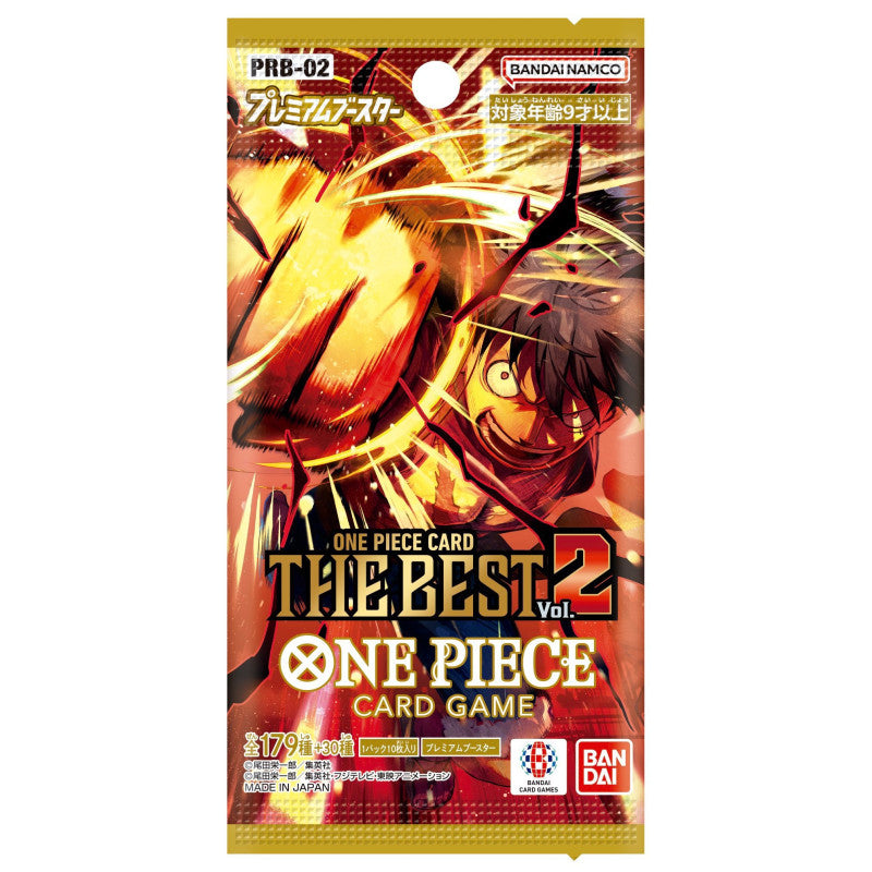 One Piece Card The Best Vol. 2 PRB-02 Japanese booster pack