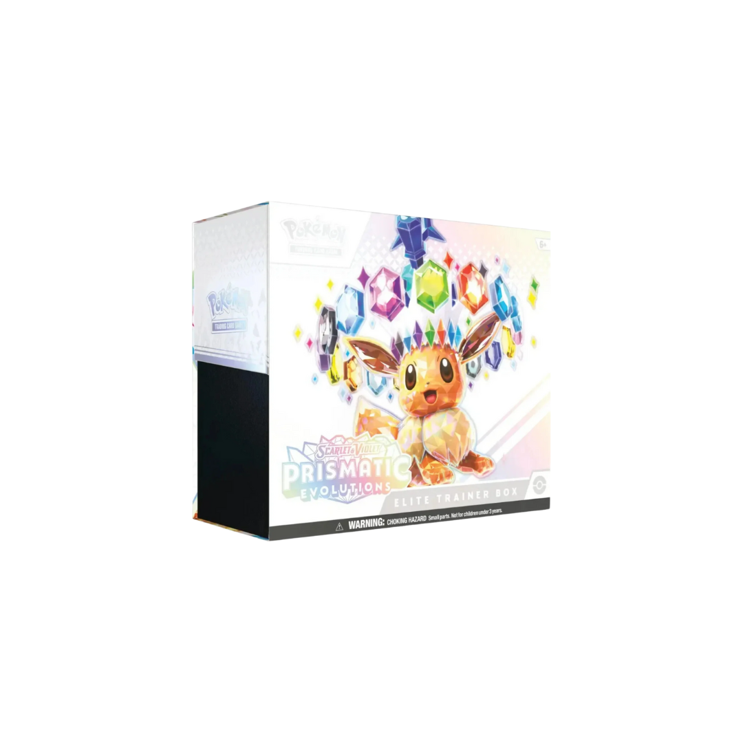 Pokemon TCG Scarlet & Violet Prismatic Evolutions Elite Trainer Box