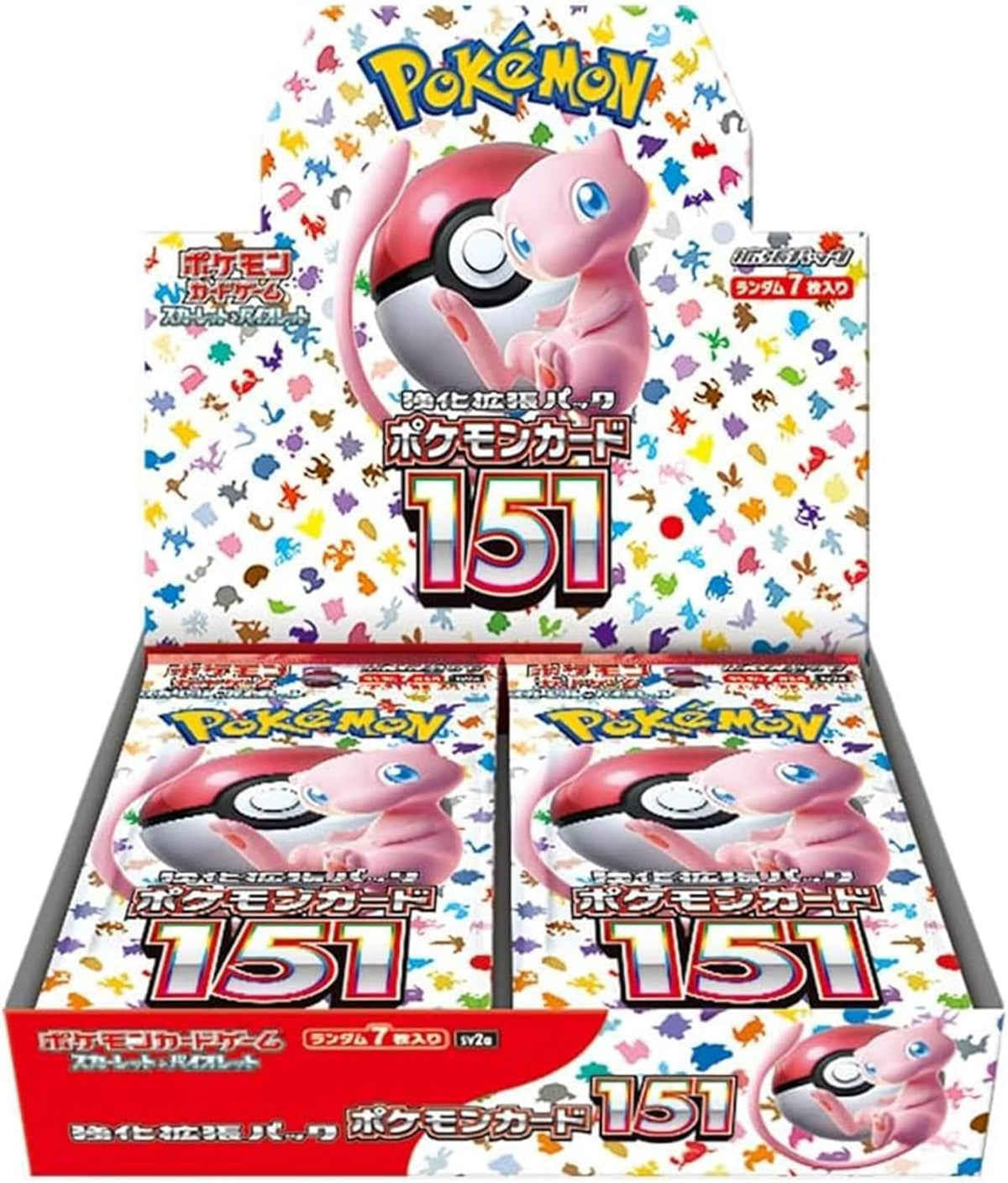 Pokémon 151 SV2a Booster Box – Japanese, Sealed – sealed product image