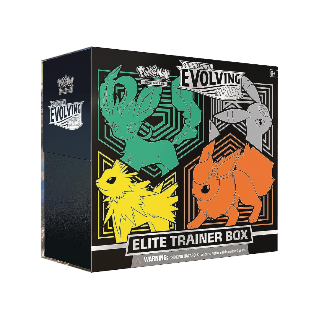 Pokemon TCG Sword & Shield Evolving Skies Elite Trainer Box – Orange