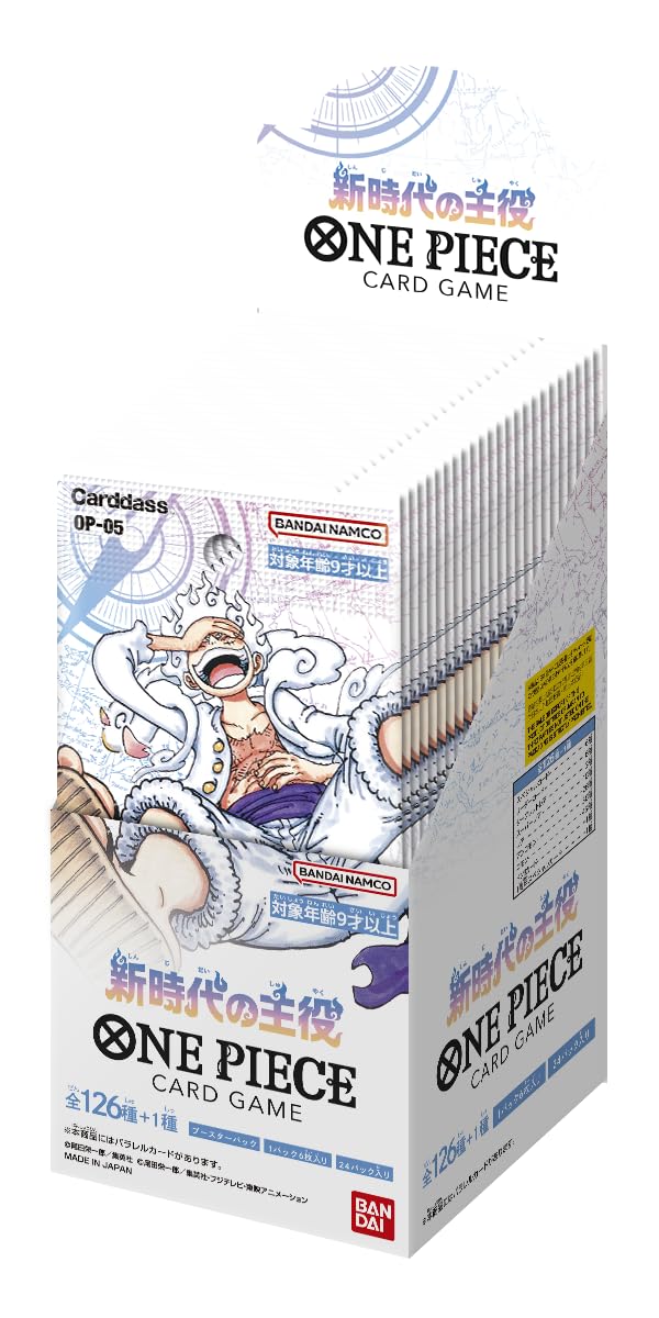 One Piece Card Game OP-05 Awakening of the New Era Japanese booster box with 24 packs