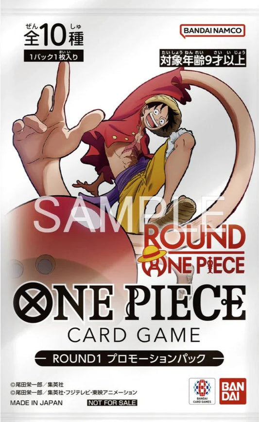 ONE PIECE CARD GAME × ROUND 1 Promo PACK 10