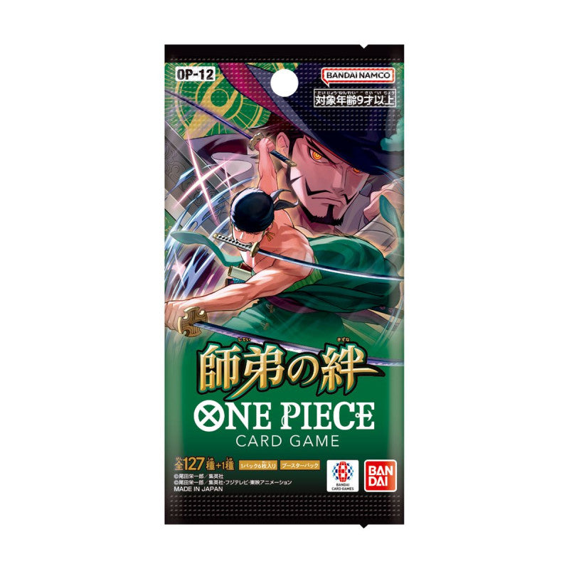 One Piece Card Game OP-12 Japanese booster box packaging