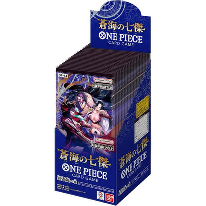 Bandai One Piece Card Game OP-14 The Azure Sea's Seven Japanese booster box
