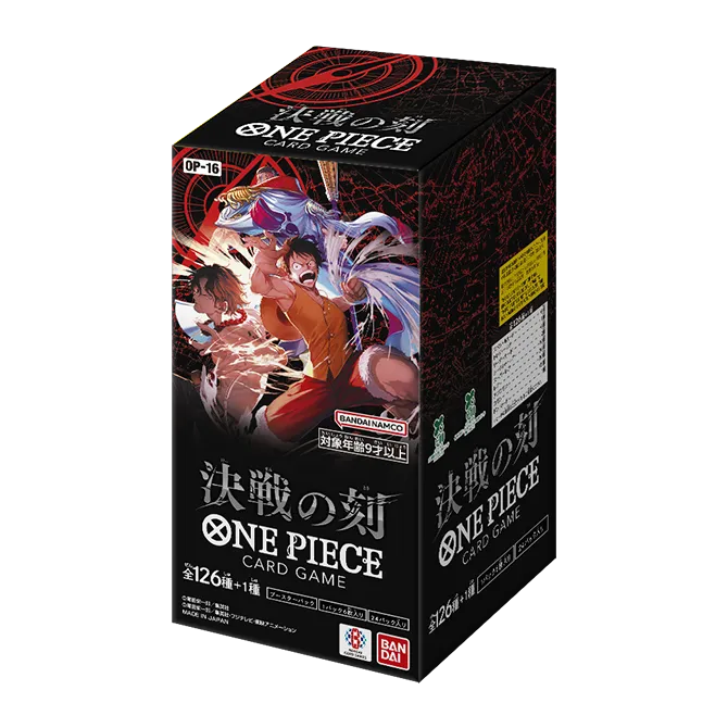 Bandai One Piece Card Game OP-16 The Time of Battle Japanese booster box