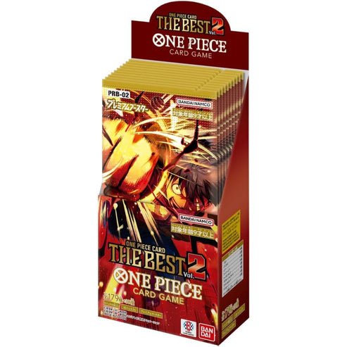 Bandai One Piece Card The Best Vol. 2 PRB-02 Japanese premium booster box