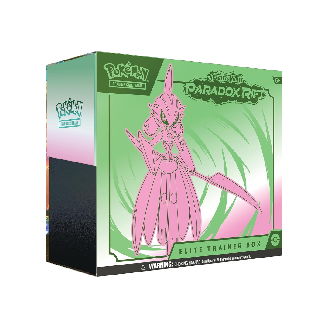 Pokemon TCG Scarlet & Violet Paradox Rift Elite Trainer Box – Iron Valiant