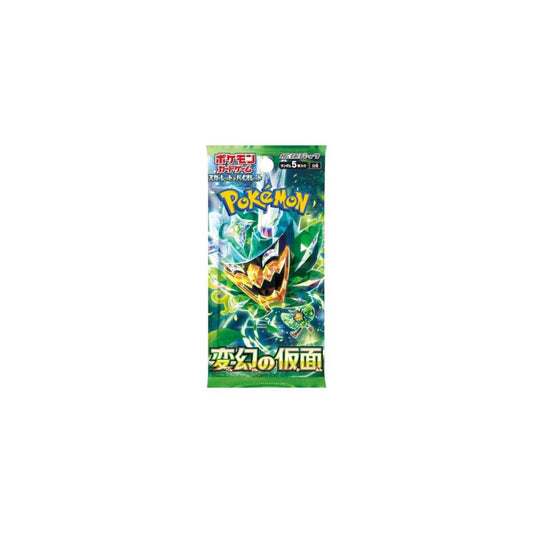 Pokemon (1 Pack) Card Game Transformation Mask Booster Pack (5 Pack) Japanese Version