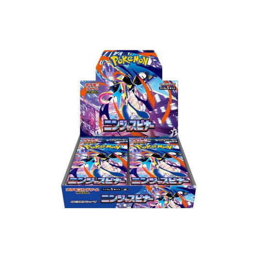 Pokemon Card Game MEGA Expansion Pack Ninja Spinner Box