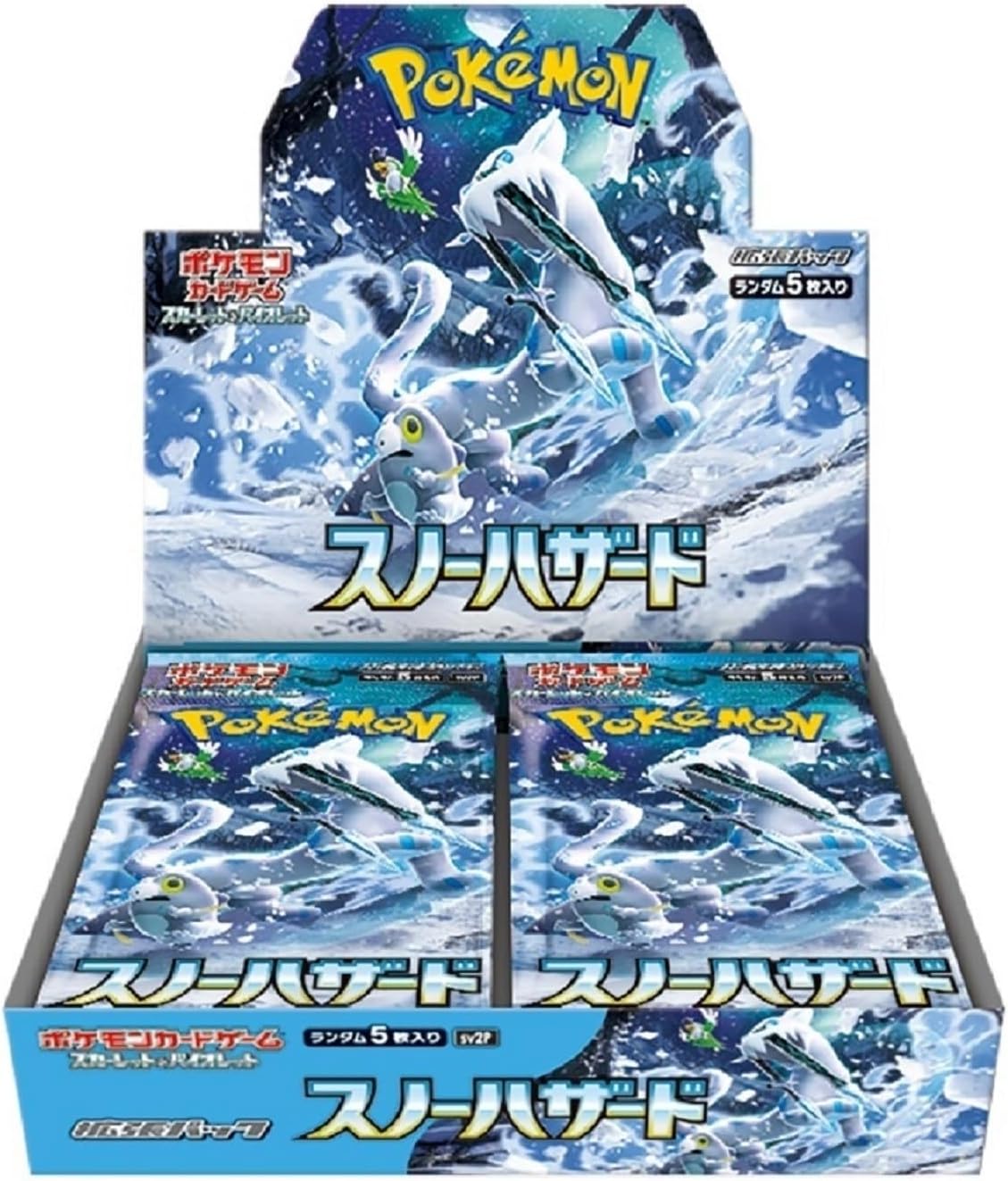 Pokémon TCG Snow Hazard Japanese booster box featuring Chien-Pao