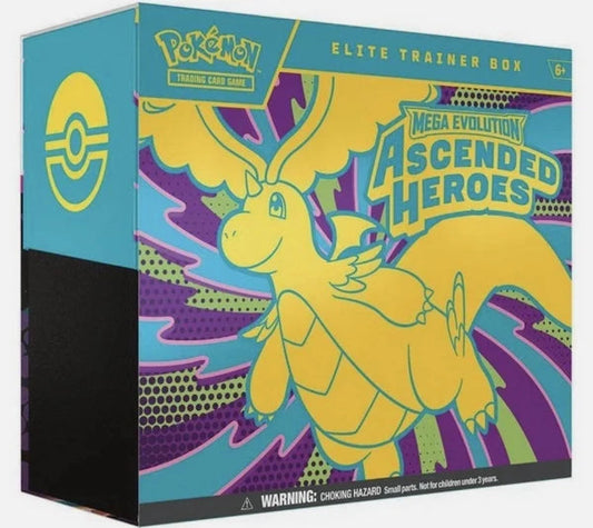 Pokemon TCG Ascended Heroes Elite Trainer Box