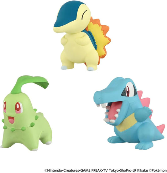 Takara Tomy Pokemon 30th Anniversary Moncolle Travel Set of 3 Jote Region