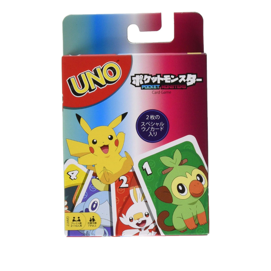 UNO GNH17 Pokemon Special Rule Card with Snorlax and Greninja (English Language not Guaranteed)